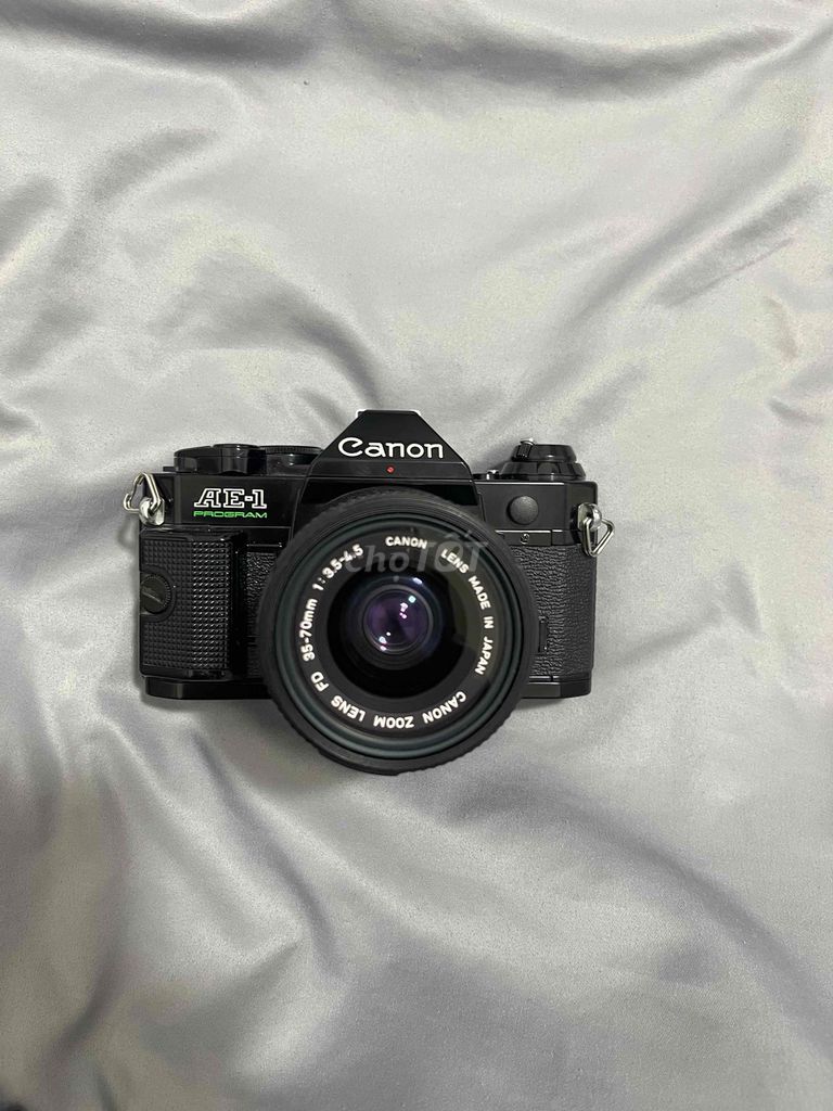 Máy ảnh film Canon AE-1 Program Đen. Mua bán Máy ảnh, Máy quay tại Huyện Thanh Trì Hà Nội được đăng bởi Tuyết Trinh hình 1