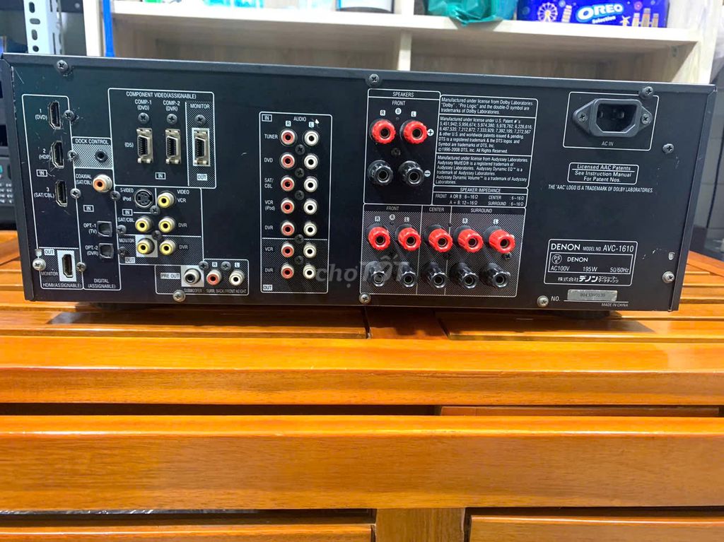 Amply Denon AVC-1610 Đen Kim loại. Mua bán Tivi, Âm thanh tại Quận 3 Tp Hồ Chí Minh được đăng bởi TÙNG GIA PHÁT hình 1