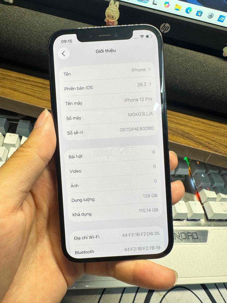 Apple iPhone 12 Pro 128GB Xám Đã qua sử dụng. Mua bán Điện thoại tại Quận Bắc Từ Liêm Hà Nội được đăng bởi Gia Bảo hình 1