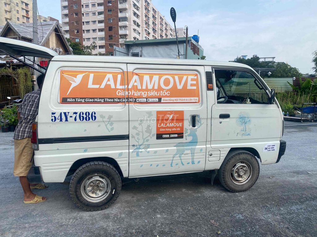 Suzuki Tải Van 590kg. Mua bán Ô tô tại Quận Gò Vấp Tp Hồ Chí Minh được đăng bởi Phát Tài hình 1