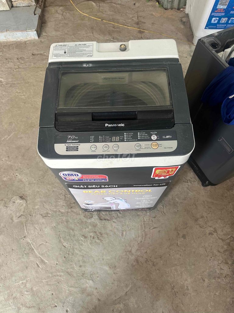 Máy giặt Panasonic 7kg cửa trên. Mua bán Máy giặt tại Huyện U Minh Thượng Kiên Giang được đăng bởi Huỳnh Minh hình 1