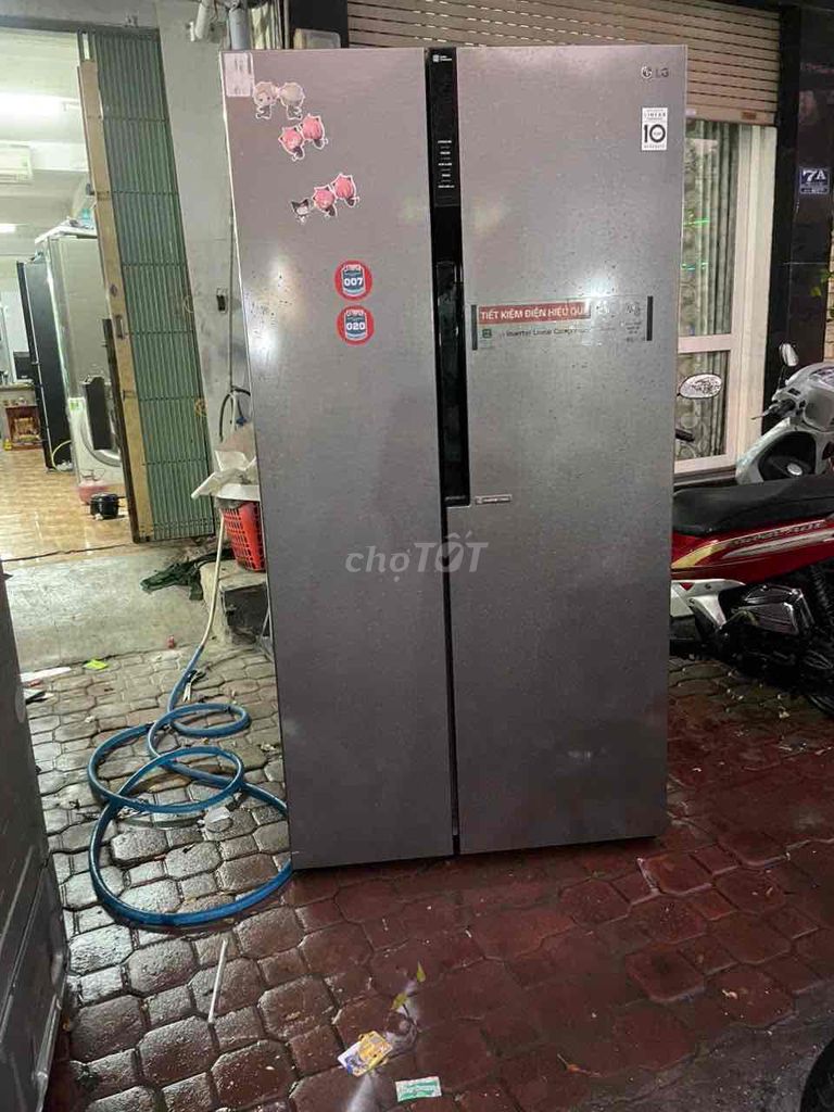 Tủ lạnh LG 679 lít inverter side by side. Mua bán Tủ lạnh tại Quận 7 Tp Hồ Chí Minh được đăng bởi kien hình 2