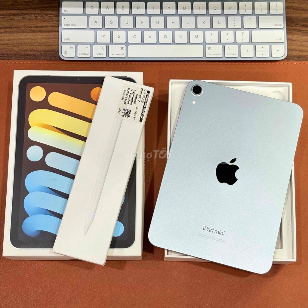 iPad Mini 7 Wifi 128GB Skyblue fullbox kèm Pencil. Mua bán Máy tính bảng tại Quận Thanh Xuân Hà Nội được đăng bởi Nguyen Hung  hình 1