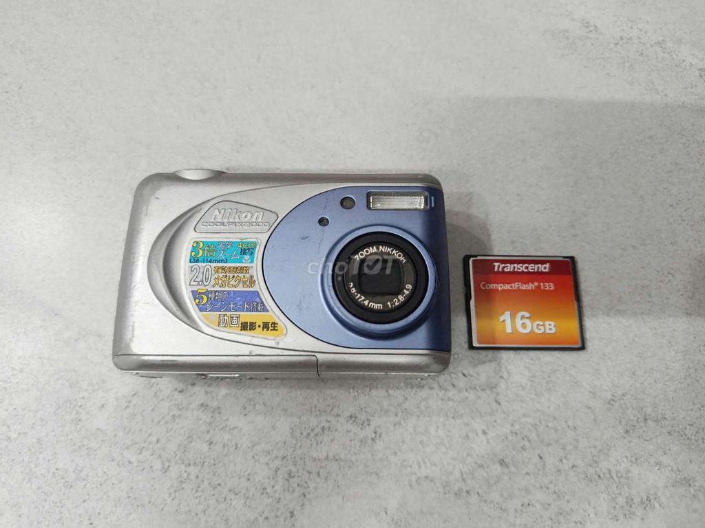 Máy ảnh Nikon Coolpix E2000 Bạc Nhật Bản. Mua bán Máy ảnh, Máy quay tại Quận 6 Tp Hồ Chí Minh được đăng bởi Quoc Anh hình 1