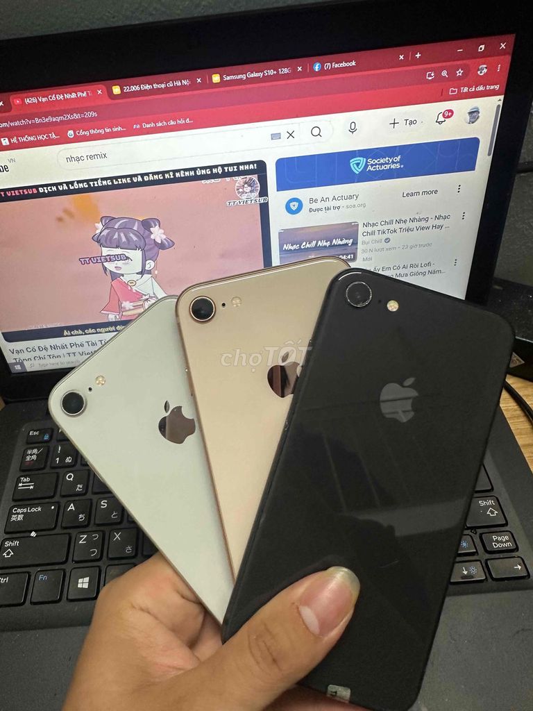 iPhone 8 Vàng, Đen Đã sử dụng. Mua bán Điện thoại tại Quận Hoàng Mai Hà Nội được đăng bởi TĐT hình 1