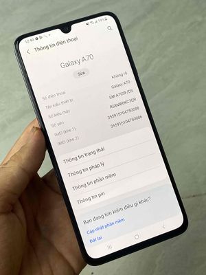 Samsung A70 6/128 chính hãng Việt nam 2sim ám nhẹ. Mua bán Điện thoại tại Quận 8 Tp Hồ Chí Minh được đăng bởi Thanh Tâm Mobile