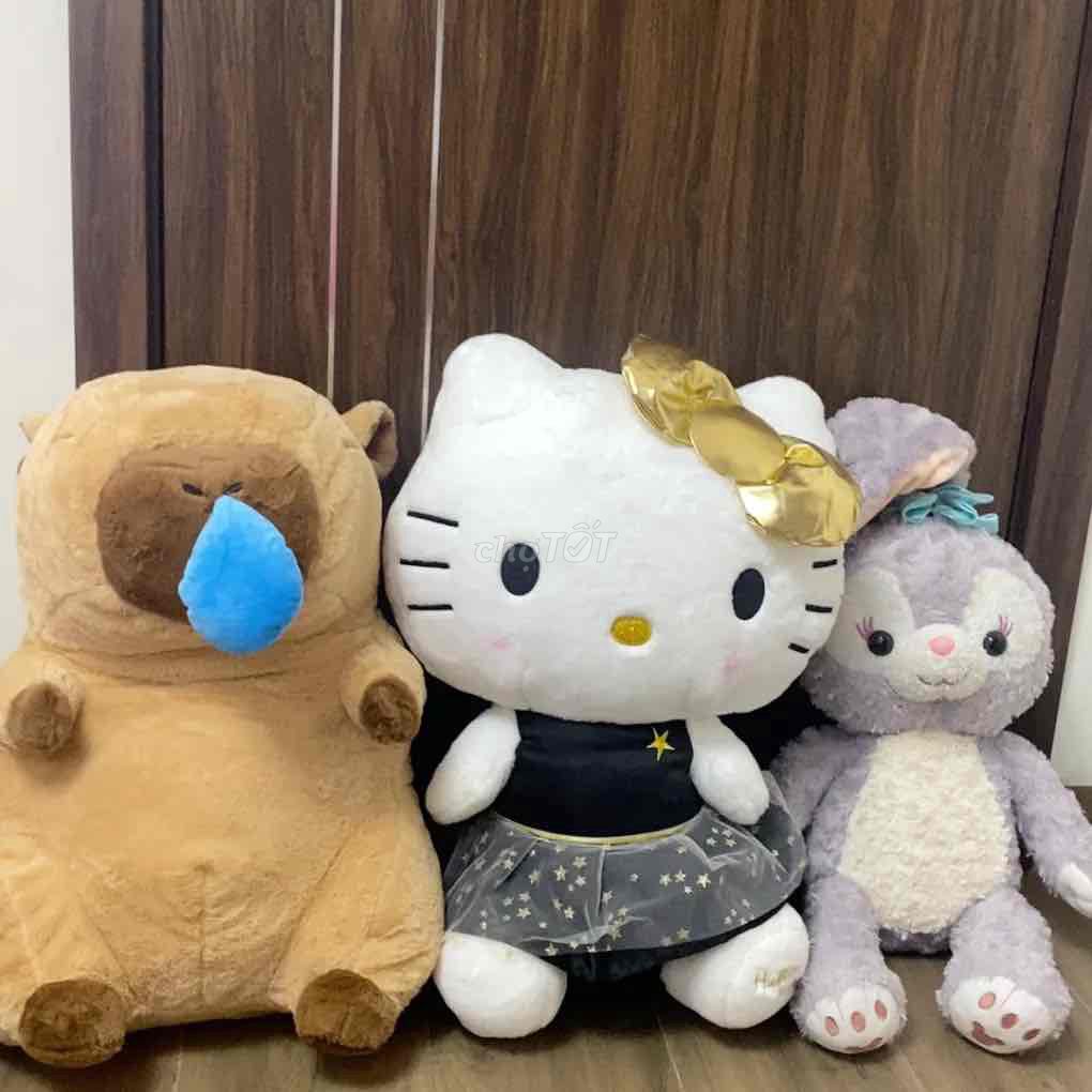 Gấu bông Hello Kitty vải bông Trắng. Mua bán Sở thích khác tại Quận Bắc Từ Liêm Hà Nội được đăng bởi Minh thuận hình 1