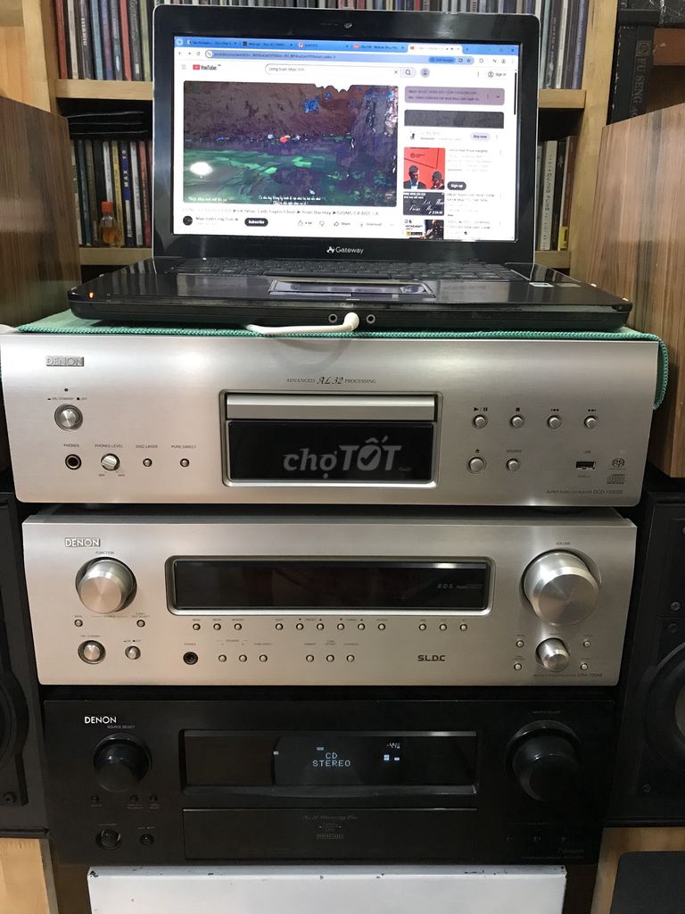 Combo Denon DCD-1500SE - Ampli DRA 700AE. Mua bán Tivi, Âm thanh tại Quận 3 Tp Hồ Chí Minh được đăng bởi ADA5555 hình 1