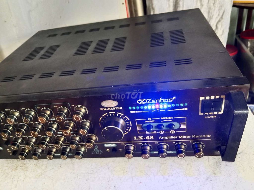 Amply Karaoke Zenbos LX-68 Đen. Mua bán Tivi, Âm thanh tại Huyện Hòa Thành Tây Ninh được đăng bởi Dũng hình 1