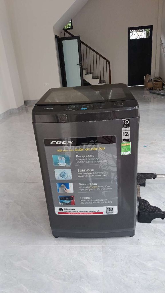 Máy giặt lồng đứng Coex 12.5kg Xám đã sử dụng. Mua bán Máy giặt tại Quận Long Biên Hà Nội được đăng bởi Linh Phạm hình 1