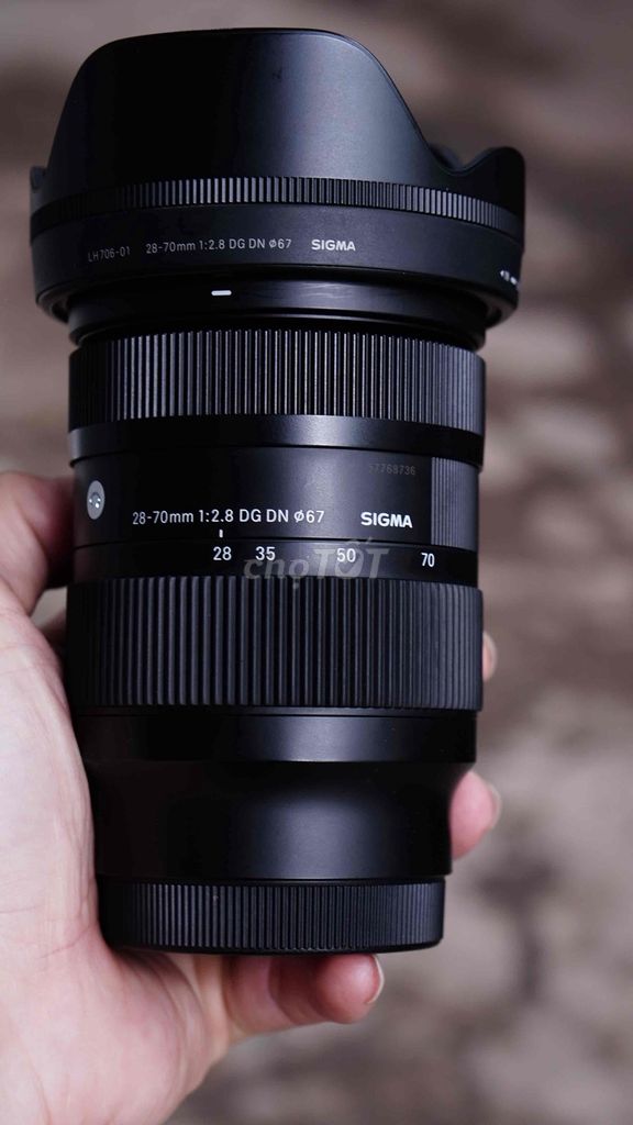 Lens Sigma 28-70 F2.8 Sony Fullbox. Mua bán Máy ảnh, Máy quay tại Thành phố Thủ Đức Tp Hồ Chí Minh được đăng bởi Phúc hình 1