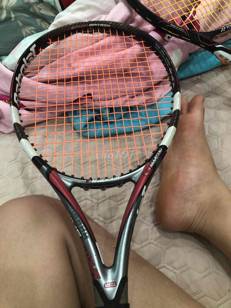 Vợt tennis Babolat Carbon Đen. Mua bán Đồ thể thao, Dã ngoại tại Quận Long Biên Hà Nội được đăng bởi Phạm Duy Linh hình 1