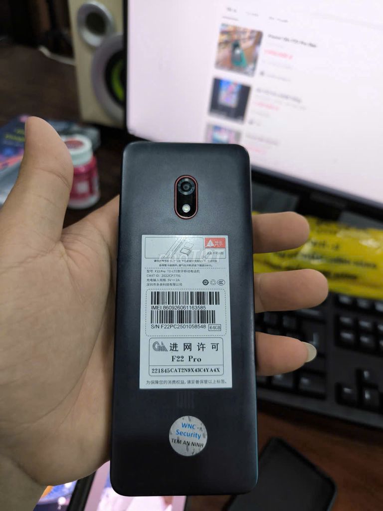 Qin F22 Pro 64GB Đen. Mua bán Điện thoại tại Huyện Quỳnh Phụ Thái Bình được đăng bởi Mười Phan hình 1
