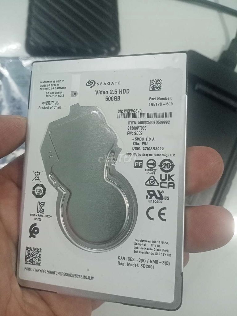 Box HD mới mỏng seagate 500g. Mua bán Linh kiện (RAM, Card...) tại Huyện Củ Chi Tp Hồ Chí Minh được đăng bởi kiên hình 4
