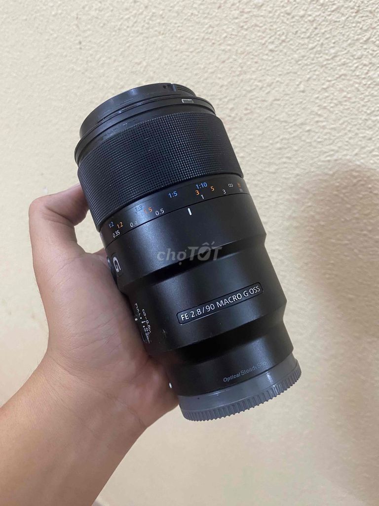 Ống kính Sony FE 2.8/90 Macro G OSS Đen. Mua bán Máy ảnh, Máy quay tại Thành phố Thủ Đức Tp Hồ Chí Minh được đăng bởi Quang Đặng hình 1