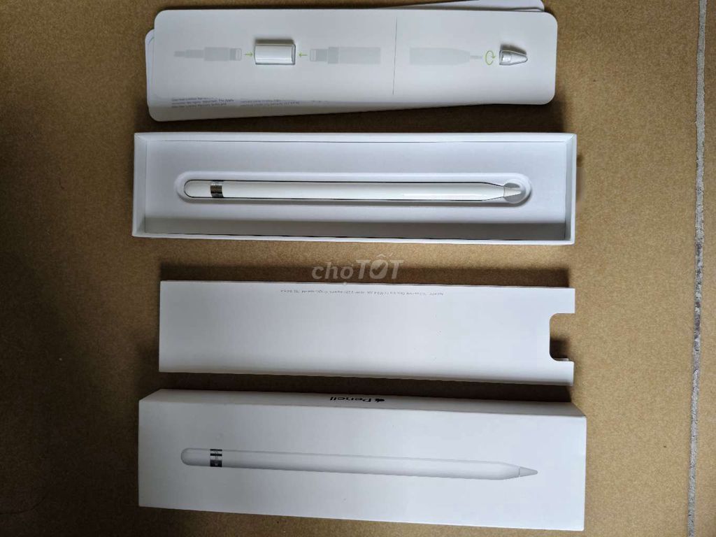 Bút cảm ứng Apple Pencil 1 Trắng Mới. Mua bán Phụ kiện (Màn hình, Chuột...) tại Quận 10 Tp Hồ Chí Minh được đăng bởi Kelvin hình 1