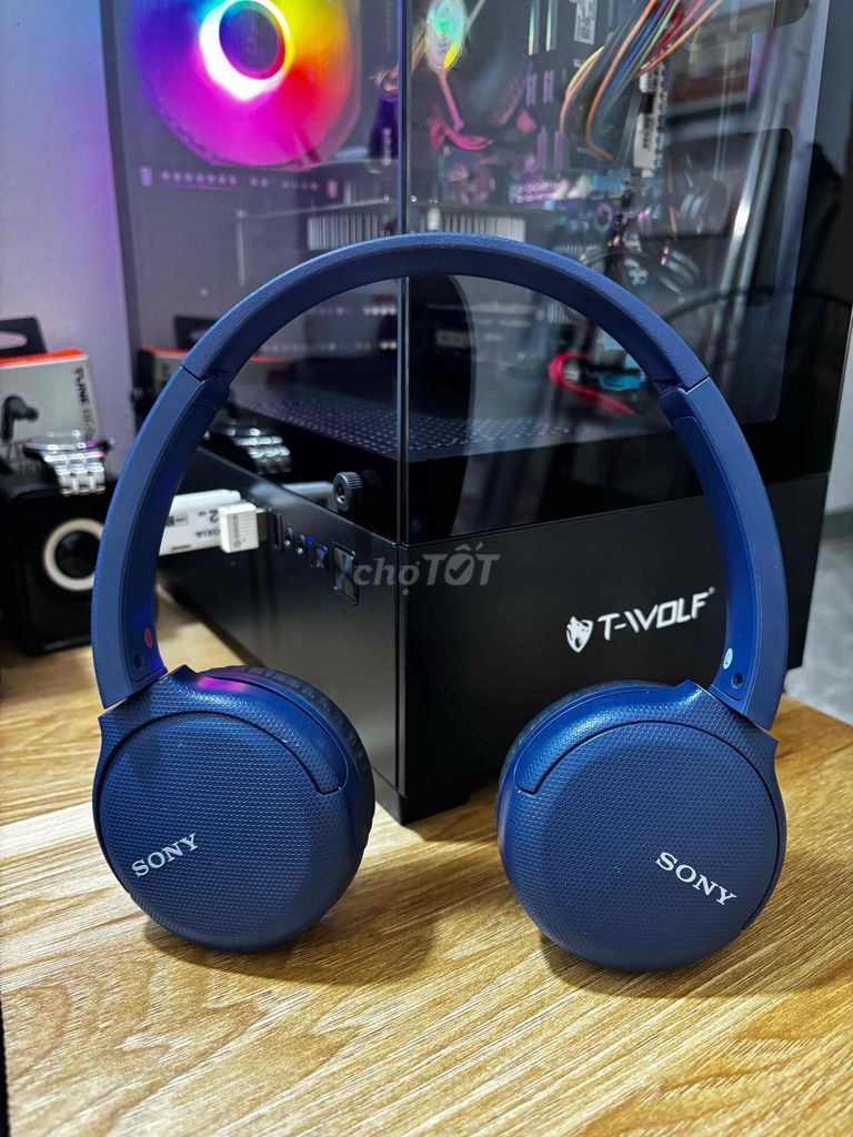 Tai nghe Sony WH-CH510 Xanh dương. Mua bán Tivi, Âm thanh tại Thành phố Pleiku Gia Lai được đăng bởi Nghia Vu Duy hình 1