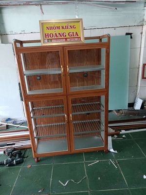 Tủ chén (miễn ship). Mua bán Tủ, kệ gia đình tại Huyện Hóc Môn Tp Hồ Chí Minh được đăng bởi Giá Xưởng Nhôm Kính