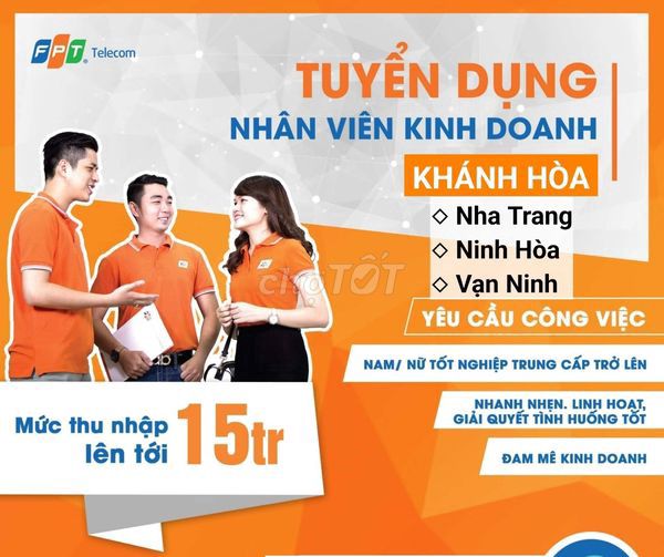 Chuyên Viên Kinh Doanh Dịch Vụ Viễn Thông FPT. Chuyên Viên Kinh Doanh Dịch Vụ Viễn Thông FPT.