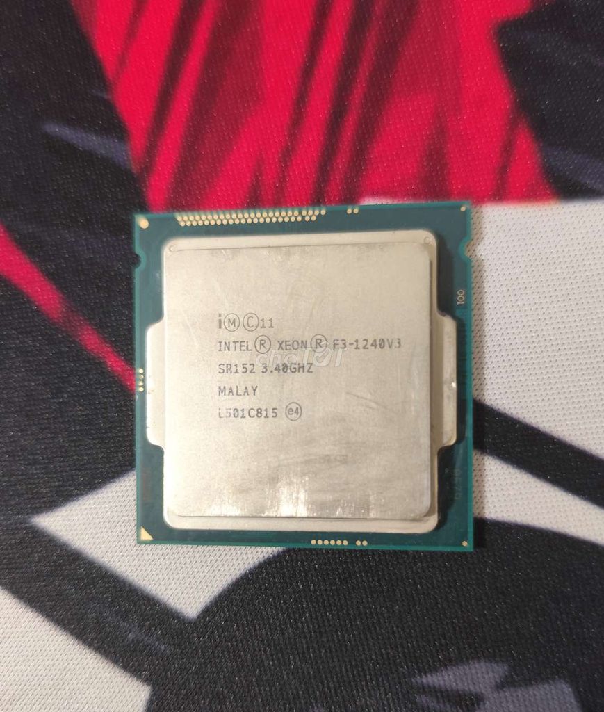CPU Intel Xeon E3-1240 v3 4 nhân 8 luồng LGA1150. Mua bán Linh kiện (RAM, Card...) tại Thị xã Hoài Nhơn Bình Định được đăng bởi bán tùm lum hình 1