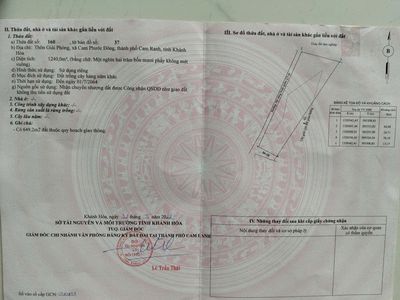 1.24 sào đất làm nhà xưởng. Mua bán đất tại Thành phố Cam Ranh Khánh Hòa được đăng bởi Mr  Trọng ALOZI