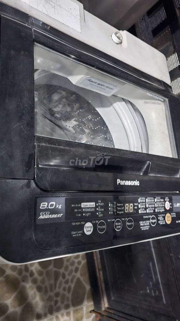 Panasonic 8kg giặt vắt êm