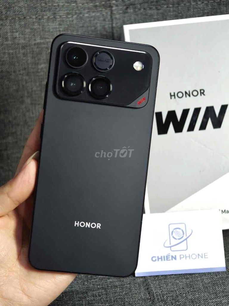 HONOR WIN Đen 256Gb Fullbox 99. Mua bán Điện thoại tại Thành phố Dĩ An Bình Dương được đăng bởi Khôi Ghiền Phone  hình 1