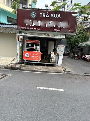Sang quán cafe trà sữa Mặt tiền Nguyễn Thị Nhỏ, P6, Q11