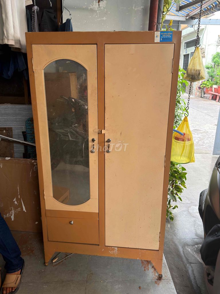 Tủ quần áo Sắt Nâu còn tốt. Mua bán Tủ, kệ gia đình tại Quận Phú Nhuận Tp Hồ Chí Minh được đăng bởi Triet hình 1