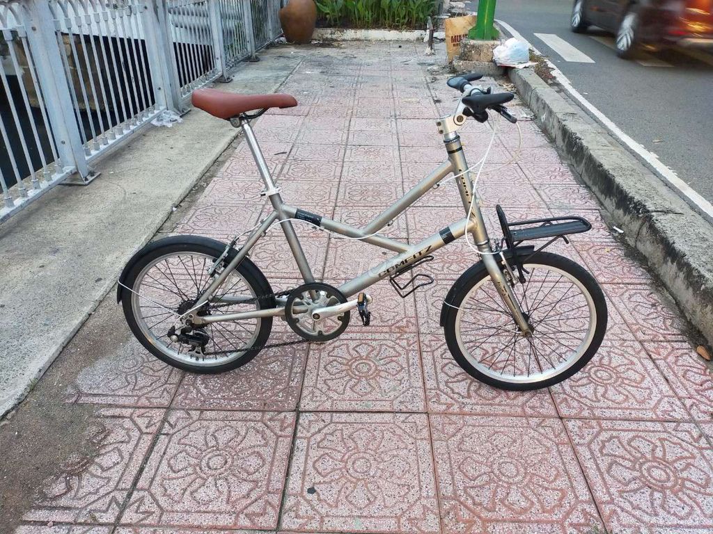 Xe đạp thể thao minivelo Nhật bánh 20 inchsườnnhôm