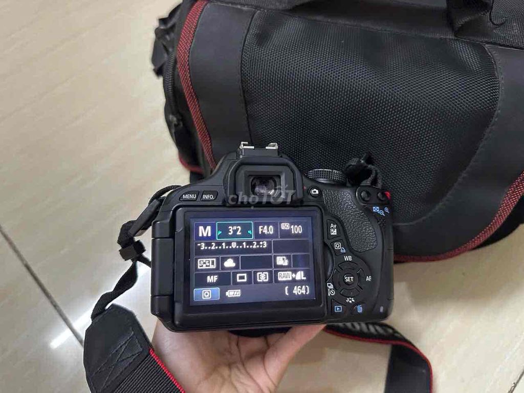Máy ảnh Canon EOS 600D Đen. Mua bán Máy ảnh, Máy quay tại Thành phố Bà Rịa Bà Rịa - Vũng Tàu được đăng bởi Thành Thiện hình 1