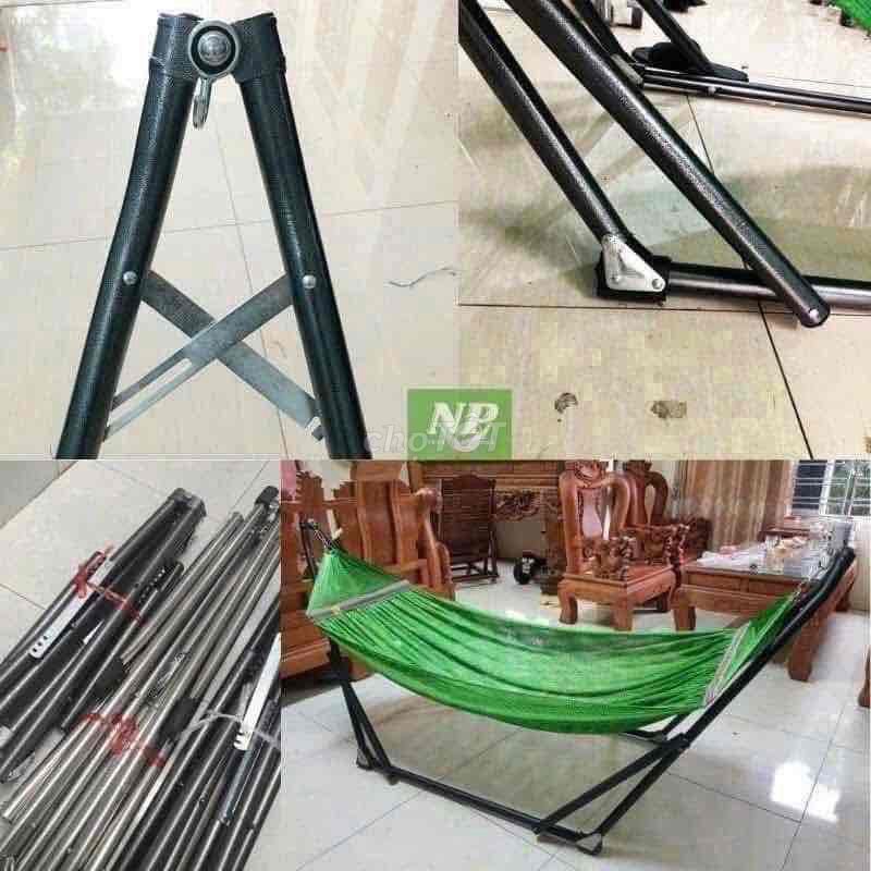 Khung võng xếp Quy Phúc Ống phi 32 Đen 2.2-2.5m. Mua bán Nội thất, đồ gia dụng khác tại Thành phố Huế Thừa Thiên Huế được đăng bởi chi hình 1