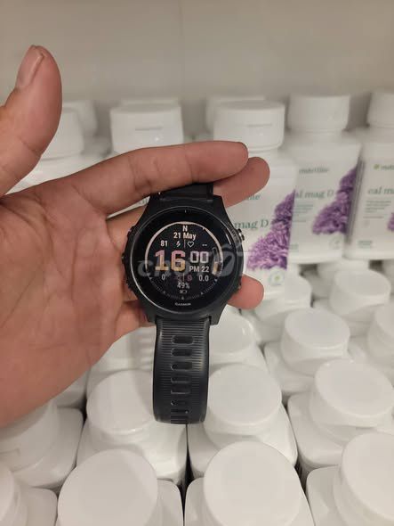 Garmin 945 Đen 47mm. Mua bán Thiết bị đeo thông minh tại Quận Ba Đình Hà Nội được đăng bởi Hội Đồ Điện Tử hình 1