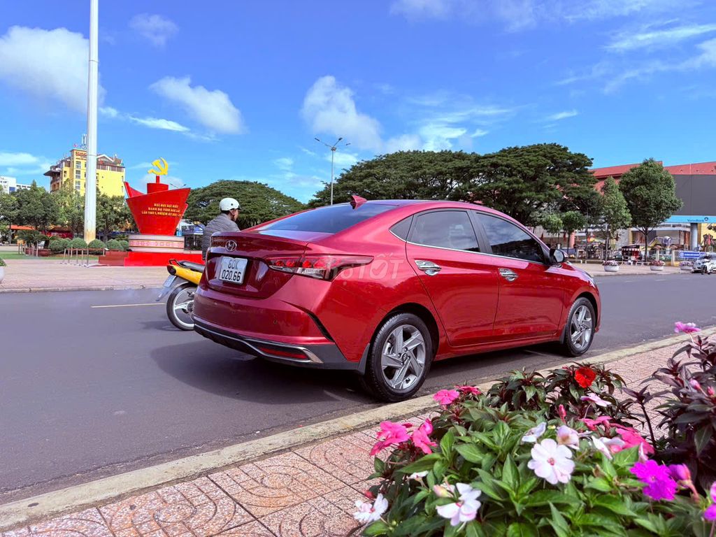 Hyundai Accent 2021 ATH Đỏ 10000 km. Mua bán Ô tô tại Thành phố Buôn Ma Thuột Đắk Lắk được đăng bởi Trọng Anh hình 4