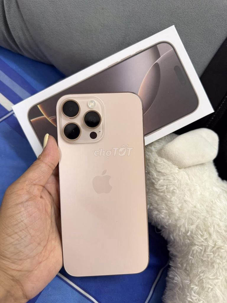 Apple iPhone 16 Pro Max 256GB Vàng hồng VN/A. Mua bán Điện thoại tại Quận 1 Tp Hồ Chí Minh được đăng bởi Hội Đồ Điện Tử hình 1