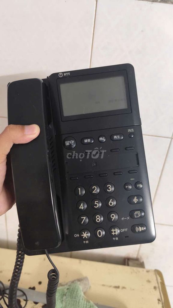 Điện thoại bàn Sharp DA-C3-B Đen. Mua bán Điện thoại tại Quận Tân Bình Tp Hồ Chí Minh được đăng bởi Mun 2hand hình 1