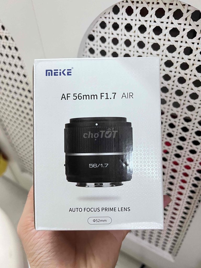 Ống kính Meike AF 56mm F1.7 AIR ngàm E Đen. Mua bán Máy ảnh, Máy quay tại Quận 12 Tp Hồ Chí Minh được đăng bởi  Trung  hình 1