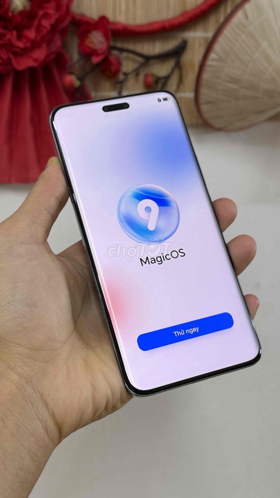 honor magic 6 pro 16/512G fullbox xách tay blue. Mua bán Điện thoại tại Quận Hai Bà Trưng Hà Nội được đăng bởi khmobile hình 1