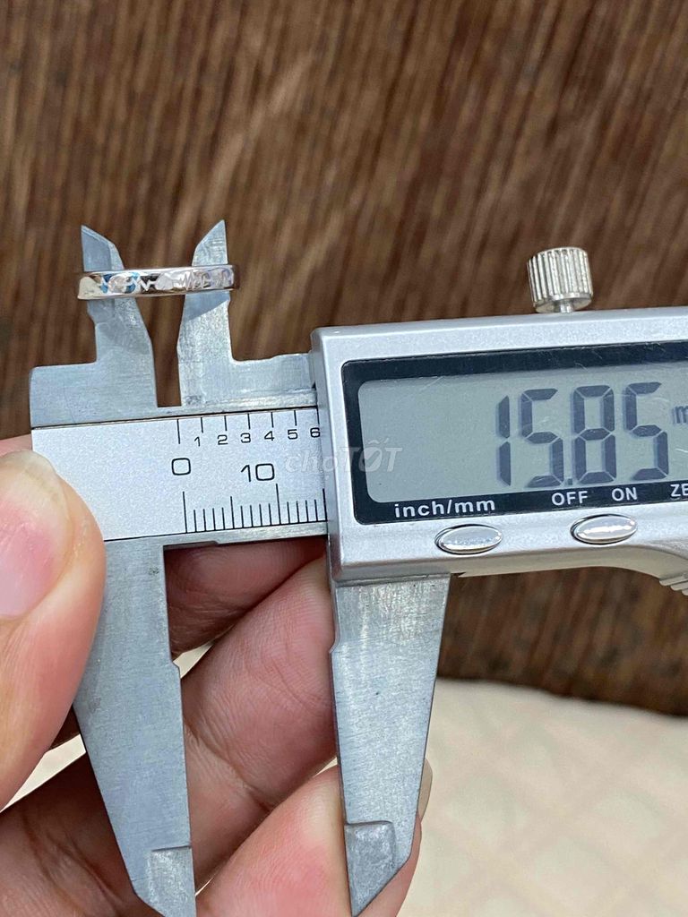 Nhẫn bạc Nữ 925 mạ vàng trắng, form nhỏ, hoạ tiết. Mua bán Phụ kiện thời trang khác tại Quận 5 Tp Hồ Chí Minh được đăng bởi Duan Pham hình 6