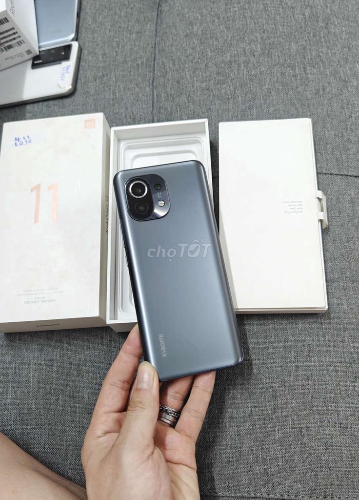 Mi 11 5G 8/256 Fullbox, Chip Snap 888, Camera Đẹp