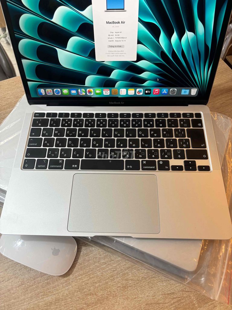 Apple MacBook Air M1 13 inch 16GB/256GB. Mua bán Laptop tại Quận Bình Thạnh Tp Hồ Chí Minh được đăng bởi Hien hình 1