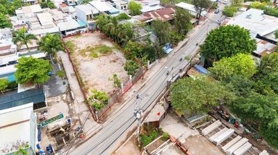 Mặt bằng 28X33 1000m2 mặt tiền đường Bình Phú, phường Tam bình,