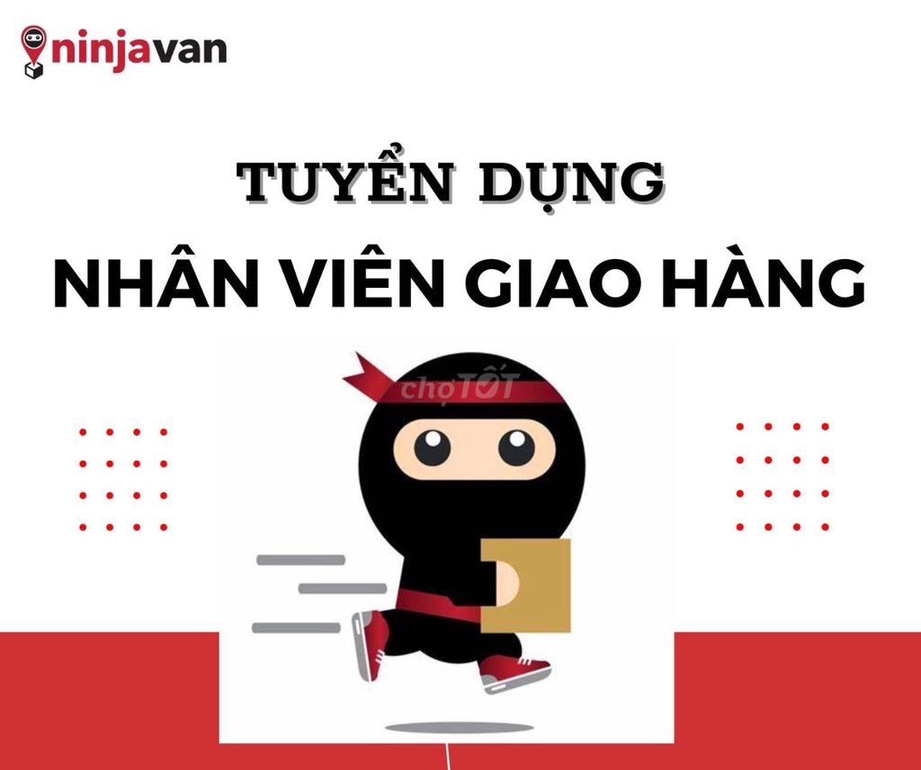 [BÌNH PHƯỚC-BÙ ĐĂNG] TUYỂN SHIPPER GIAO HÀNG