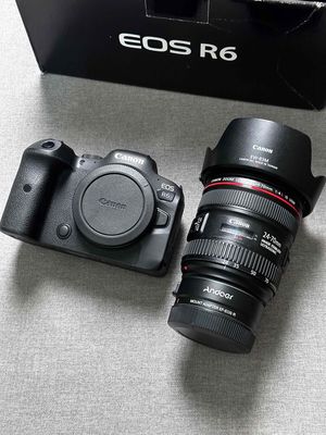 Canon EOS R6 + Canon 24-70mm F4L IS USM & Ngàm RF