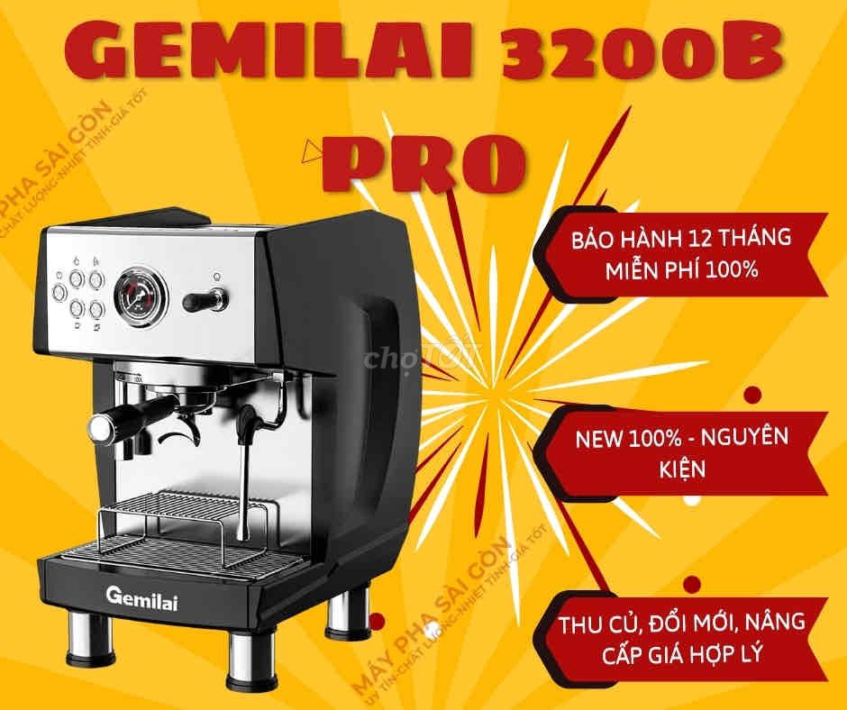 Máy Pha Cafe Gemilai 3200B Pro Máy Pha Cà Phê