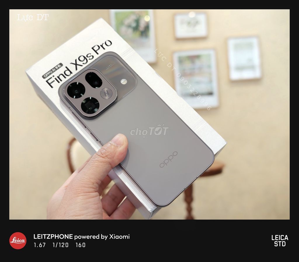 Oppo Find X9S Pro 16/512GB Xám Like New full box. Mua bán Điện thoại tại Quận Hoàng Mai Hà Nội được đăng bởi mobilehungthinh hình 1