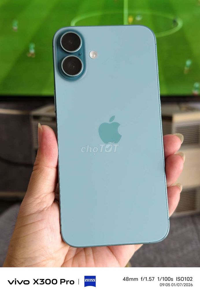 16 Plus 128G Blue VN/A Đã sử dụng Pin 95%... Zin!. Mua bán Điện thoại tại Thành phố Thủ Đức Tp Hồ Chí Minh được đăng bởi Phạm Thái Mobile hình 1