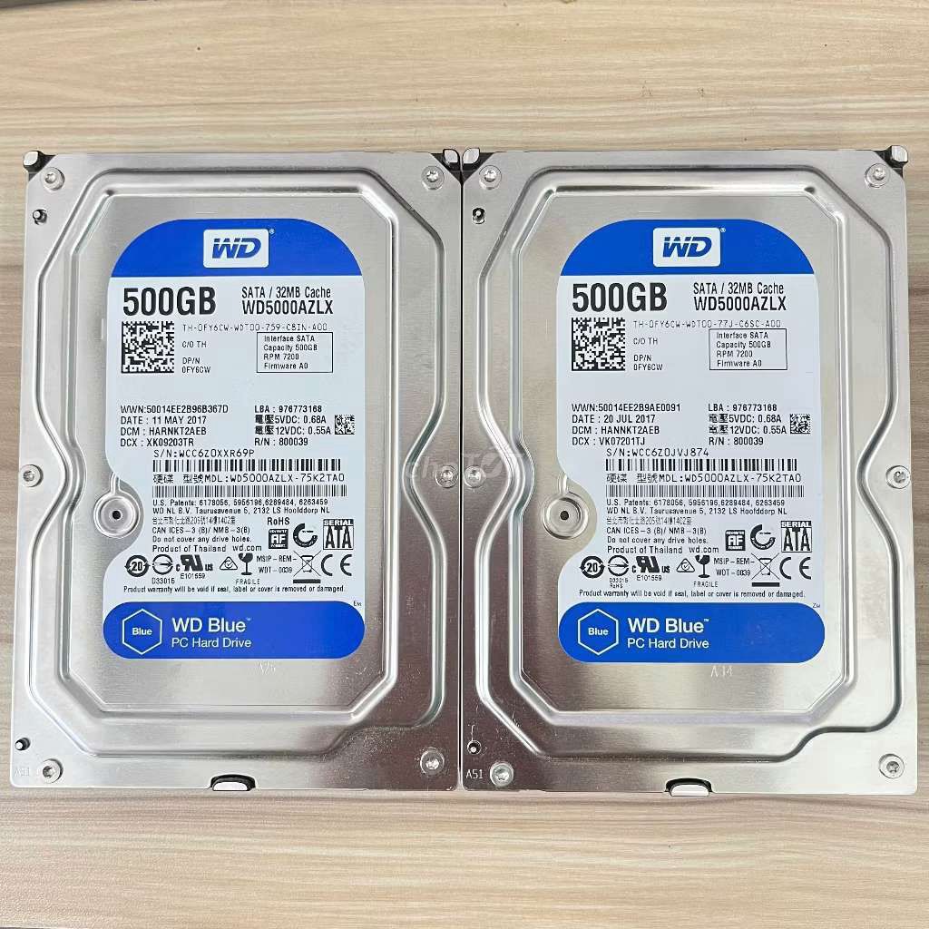Ổ cứng HDD 500GB 7200RPM. Mua bán Linh kiện (RAM, Card...) tại Thành phố Gia Nghĩa Đắk Nông được đăng bởi Lâm Nguyễn hình 1