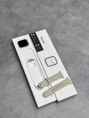 Apple watch S7/41mm nhôm starlight Fullbox zin. Mua bán Thiết bị đeo thông minh tại Quận 10 Tp Hồ Chí Minh được đăng bởi Táo Tốt Apple 