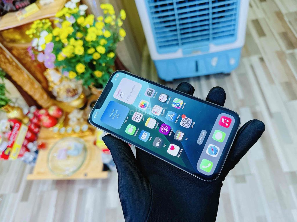iPhone 12 Pro 128G xám quốc tế pin 94% giá iu. Mua bán Điện thoại tại Quận Hải Châu Đà Nẵng được đăng bởi TUẤN LUXURY MOBILE ĐÀ NẴNG hình 1